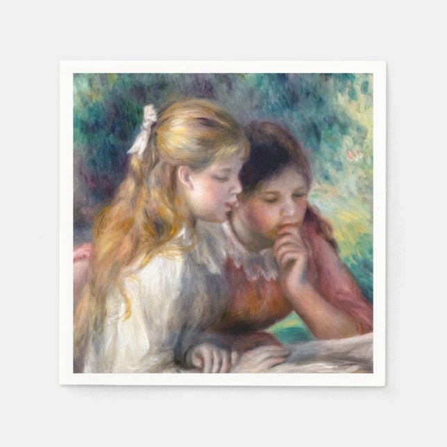 Pierre-Auguste Renoir - The Reading Napkins (Front)