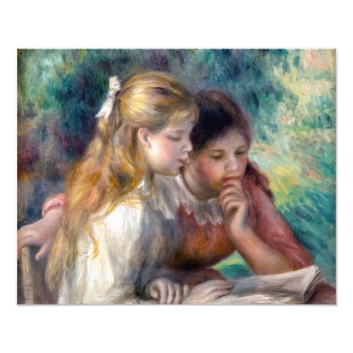 Pierre_Auguste Renoir _ The Reading Photo Print