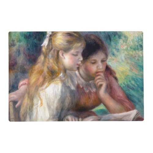 Pierre_Auguste Renoir _ The Reading Placemat