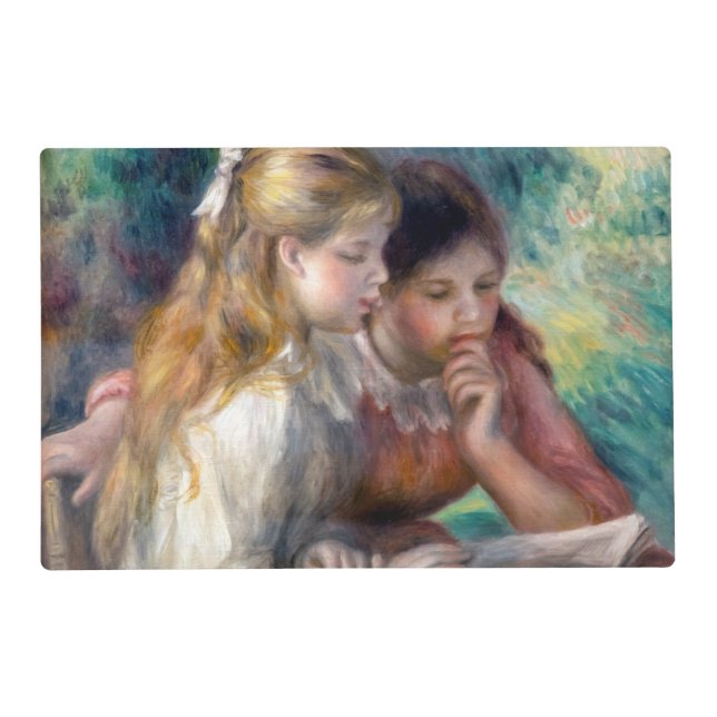 Pierre-Auguste Renoir - The Reading Placemat (Front)
