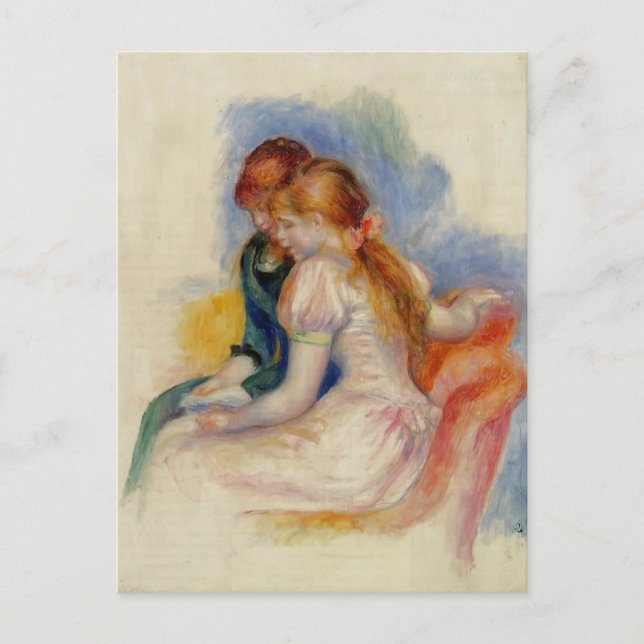 Pierre-Auguste Renoir- The Reading Postcard (Front)