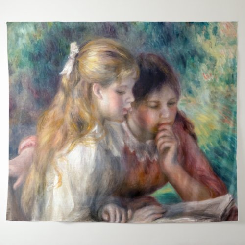 Pierre_Auguste Renoir _ The Reading Tapestry