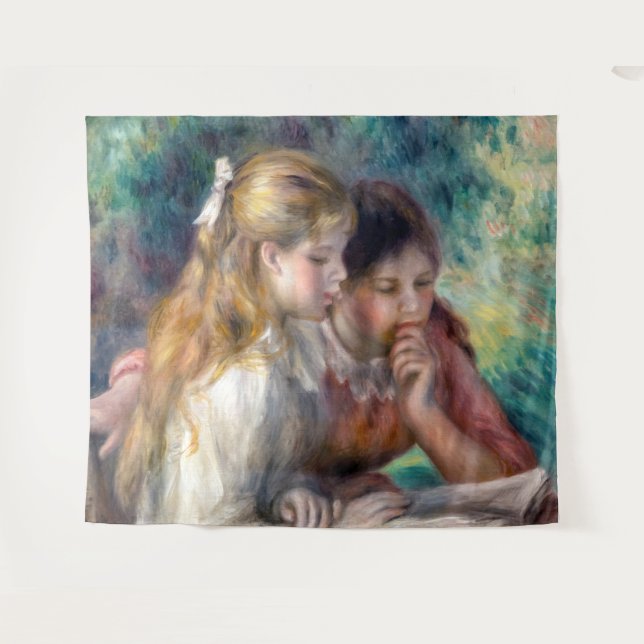 Pierre-Auguste Renoir - The Reading Tapestry (Front (Horizontal))
