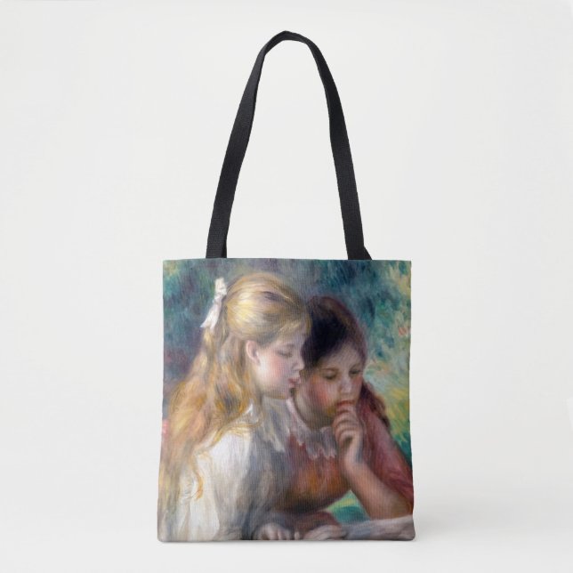 Pierre-Auguste Renoir - The Reading Tote Bag (Front)