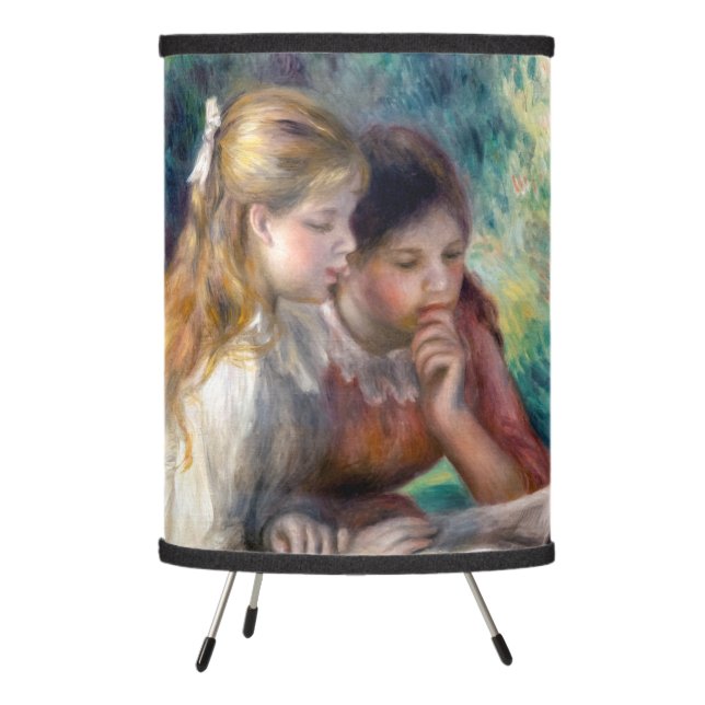 Pierre-Auguste Renoir - The Reading Tripod Lamp (Left)