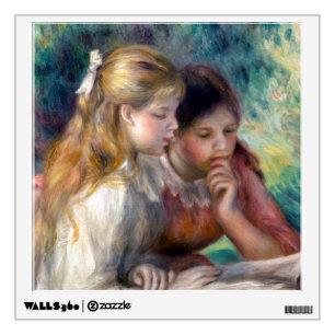 Pierre-Auguste Renoir - The Reading Wall Decal