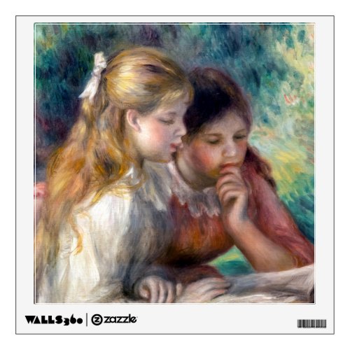 Pierre_Auguste Renoir _ The Reading Wall Decal