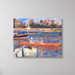 Pierre-Auguste Renoir - The Seine at Argenteuil Canvas Print