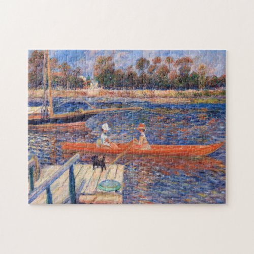 Pierre_Auguste Renoir _ The Seine at Argenteuil Jigsaw Puzzle
