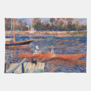 Pierre-Auguste Renoir - The Seine at Argenteuil Kitchen Towel