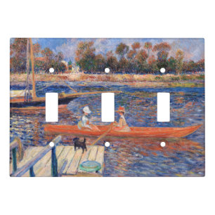 Pierre-Auguste Renoir - The Seine at Argenteuil Light Switch Cover