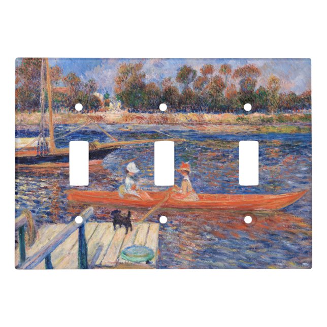 Pierre-Auguste Renoir - The Seine at Argenteuil Light Switch Cover (Front)