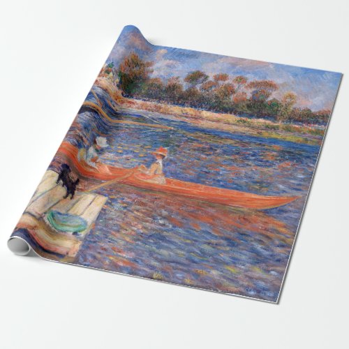 Pierre_Auguste Renoir _ The Seine at Argenteuil Wrapping Paper