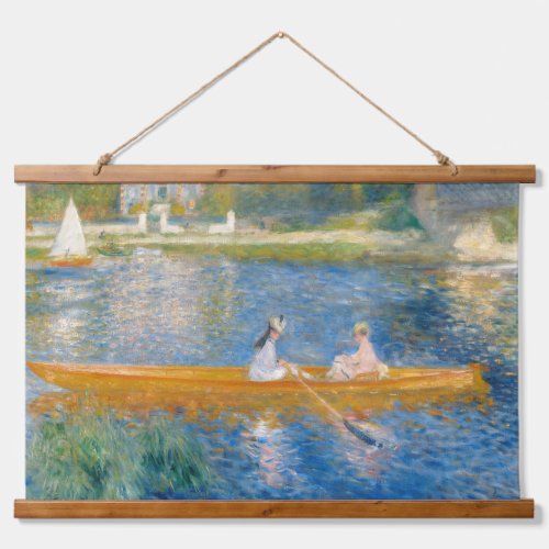 Pierre_Auguste Renoir _ The Skiff Hanging Tapestry