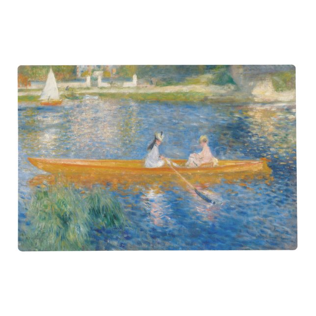 Pierre-Auguste Renoir - The Skiff Placemat (Front)