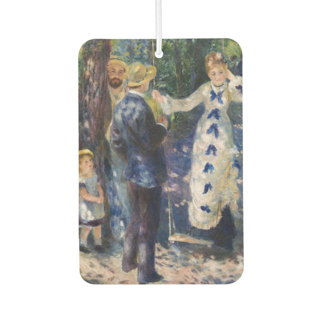 Pierre-Auguste Renoir - The Swing Air Freshener (Front)