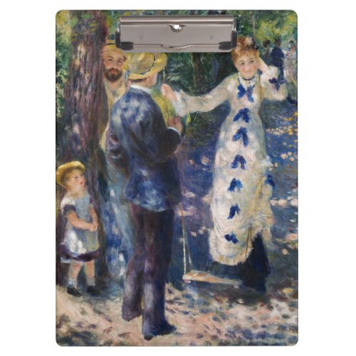 Pierre_Auguste Renoir _ The Swing Clipboard