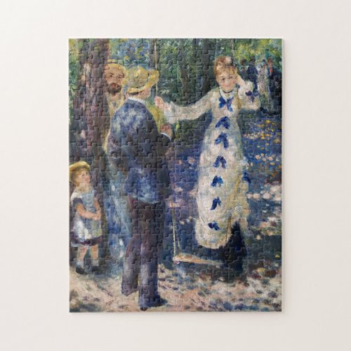 Pierre_Auguste Renoir _ The Swing Jigsaw Puzzle