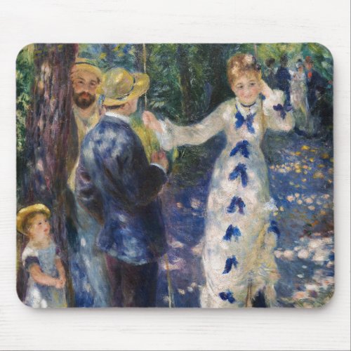 Pierre_Auguste Renoir _ The Swing Mouse Pad