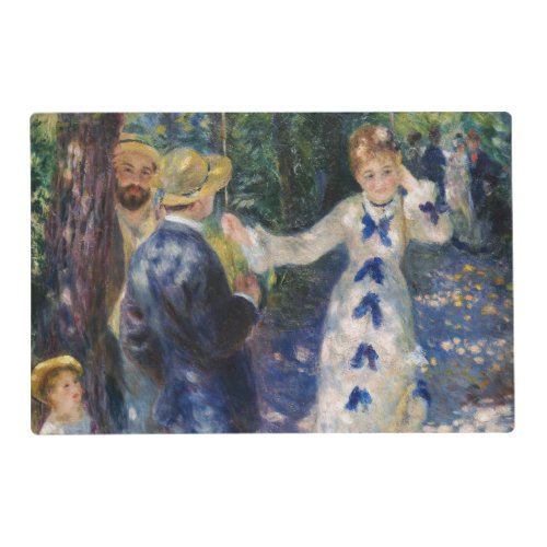 Pierre_Auguste Renoir _ The Swing Placemat