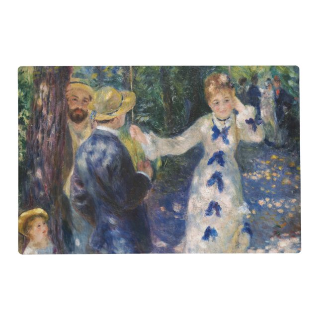 Pierre-Auguste Renoir - The Swing Placemat (Front)
