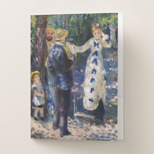 Pierre_Auguste Renoir _ The Swing Pocket Folder