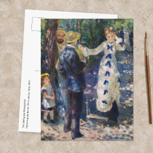 Pierre-Auguste Renoir - The Swing Postcard