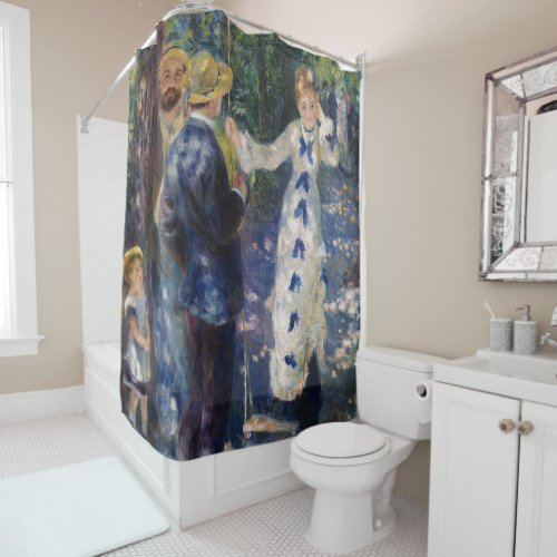 Pierre_Auguste Renoir _ The Swing Shower Curtain