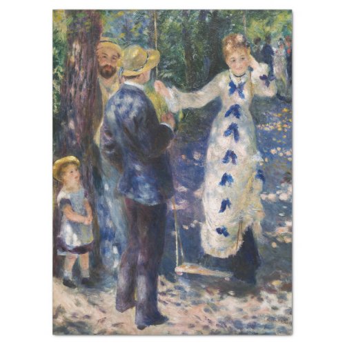 Pierre_Auguste Renoir _ The Swing Tissue Paper