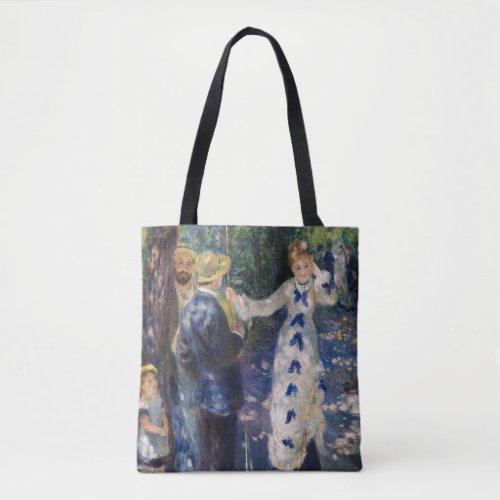 Pierre_Auguste Renoir _ The Swing Tote Bag