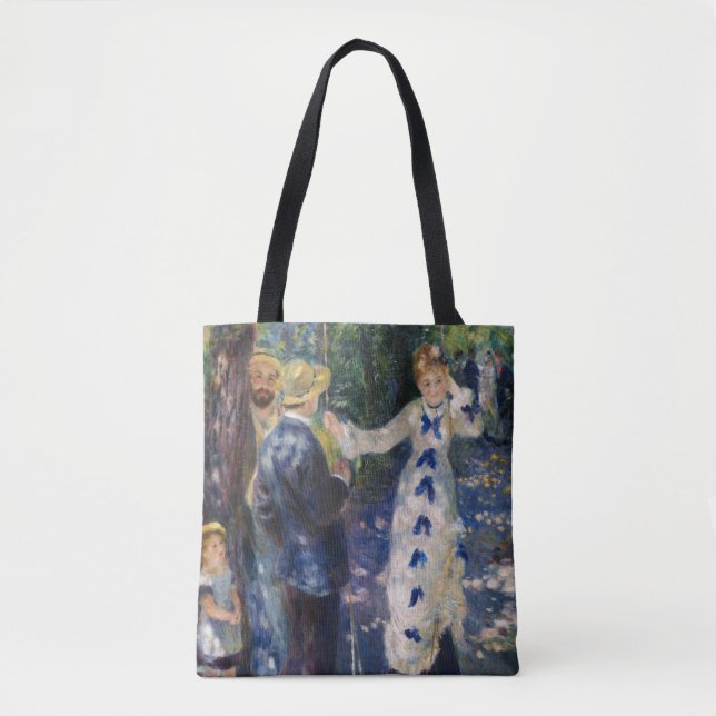 Pierre-Auguste Renoir - The Swing Tote Bag (Front)