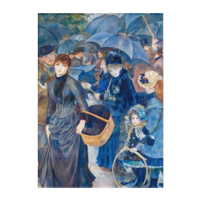 Pierre-Auguste Renoir - The Umbrellas Acrylic Print (Front)