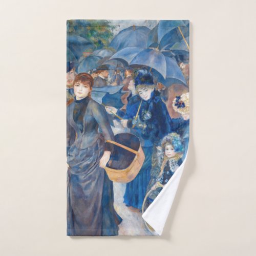 Pierre_Auguste Renoir _ The Umbrellas Bath Towel Set