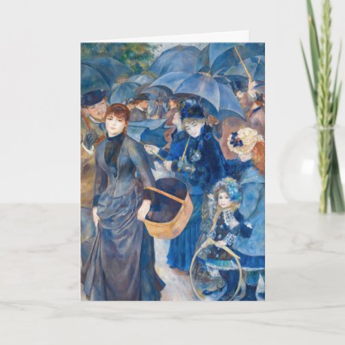 Pierre_Auguste Renoir _ The Umbrellas Card