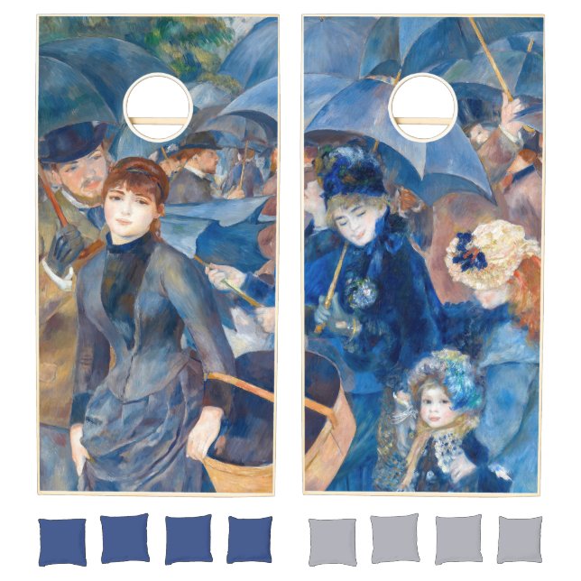 Pierre-Auguste Renoir - The Umbrellas Cornhole Set (Set)