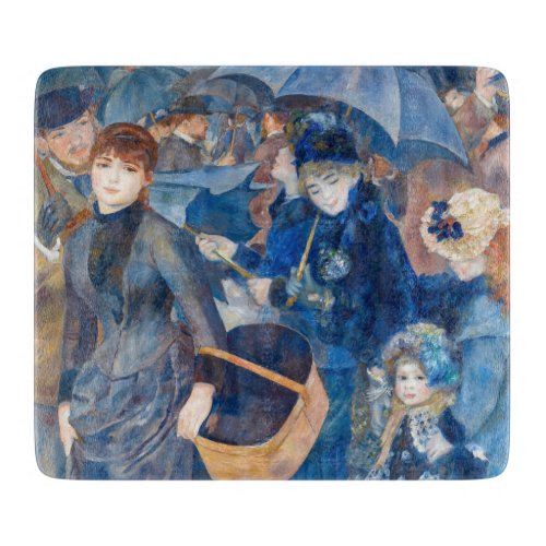 Pierre_Auguste Renoir _ The Umbrellas Cutting Board