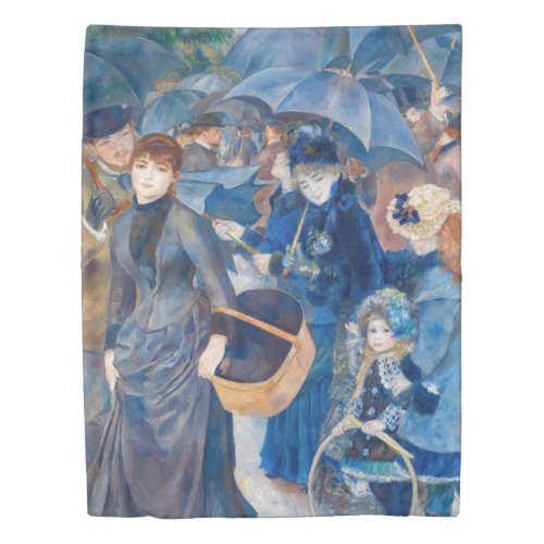Pierre_Auguste Renoir _ The Umbrellas Duvet Cover