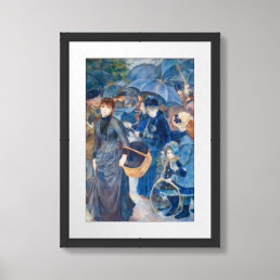 Pierre-Auguste Renoir - The Umbrellas Framed Art