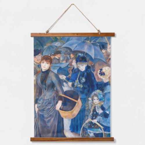 Pierre_Auguste Renoir _ The Umbrellas Hanging Tapestry