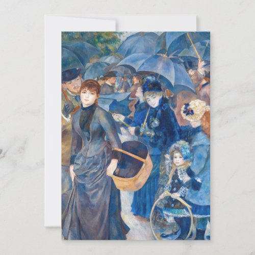 Pierre_Auguste Renoir _ The Umbrellas Invitation