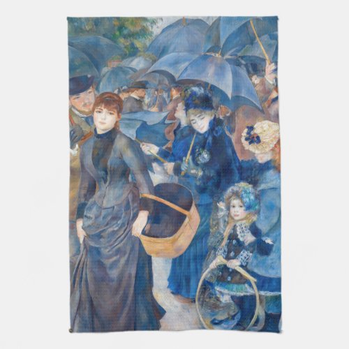 Pierre_Auguste Renoir _ The Umbrellas Kitchen Towel