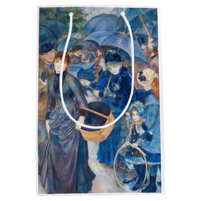 Pierre-Auguste Renoir - The Umbrellas Medium Gift Bag (Front)