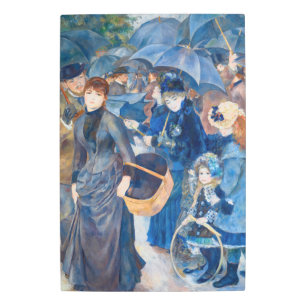 Pierre-Auguste Renoir - The Umbrellas Metal Print
