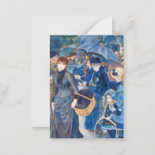 Pierre_Auguste Renoir _ The Umbrellas Note Card