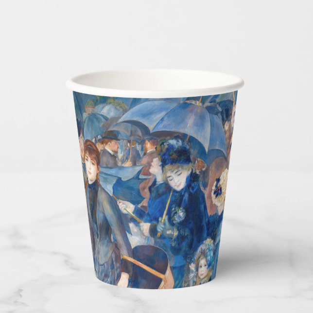Pierre-Auguste Renoir - The Umbrellas Paper Cups (Front)