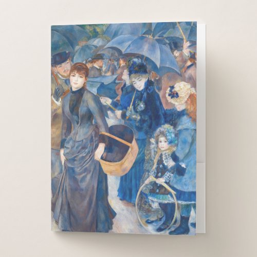 Pierre_Auguste Renoir _ The Umbrellas Pocket Folder
