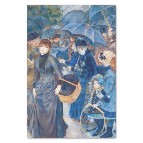 Pierre_Auguste Renoir _ The Umbrellas Tissue Paper