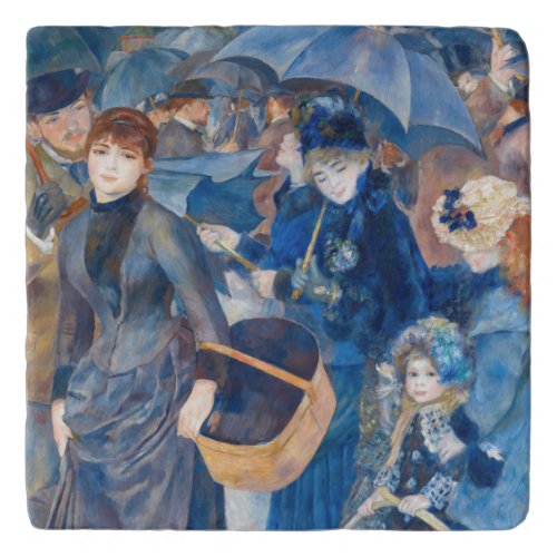 Pierre_Auguste Renoir _ The Umbrellas Trivet