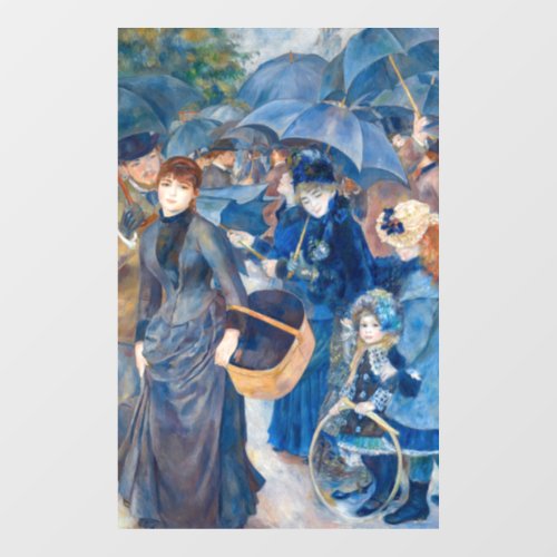 Pierre_Auguste Renoir _ The Umbrellas Window Cling