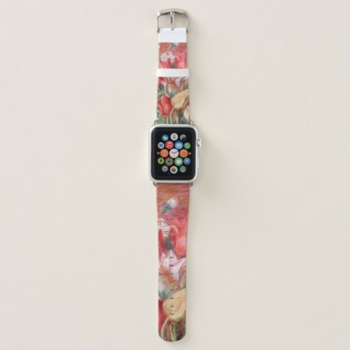 Pierre_Auguste Renoir _ Tulip Bouquet Apple Watch Band